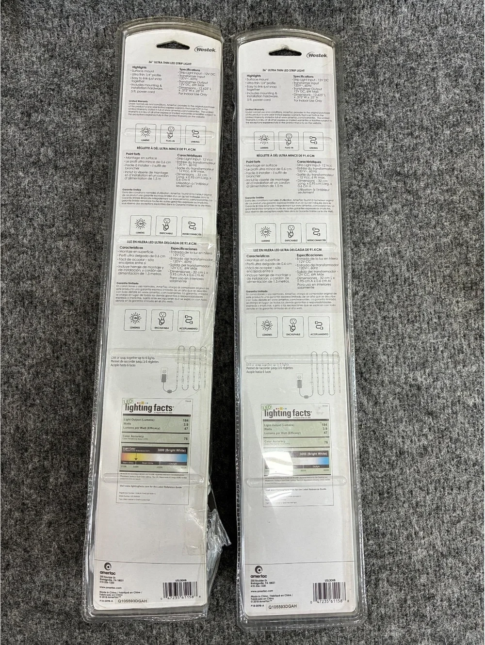 Set of 2 Westek 36